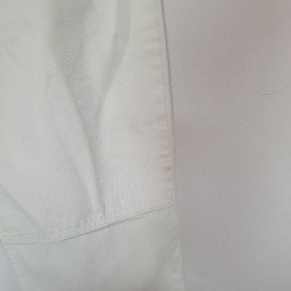 Women's size 36 Rag & Bone white patched jeans - Picture 6 of 7